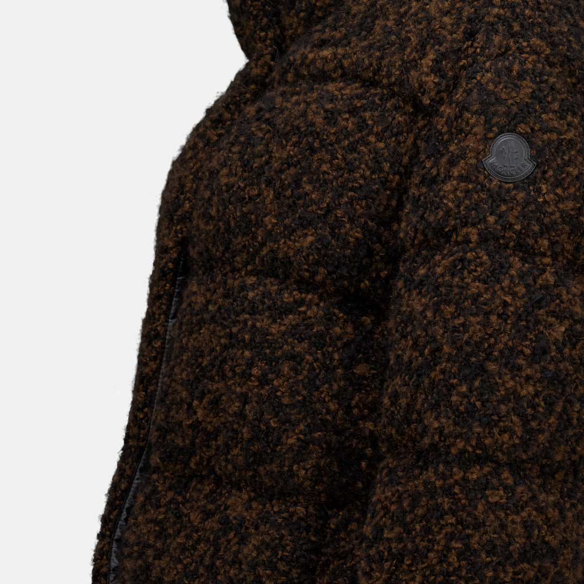 Manteaux Doudoune mi-longue Remarquable Moncler Noir Femme