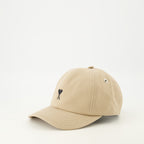 Bild des beigen Ami de coeur Caps von der Marke Ami PARIS für Unisex - Frühling-Sommer 2026 - Rückansicht