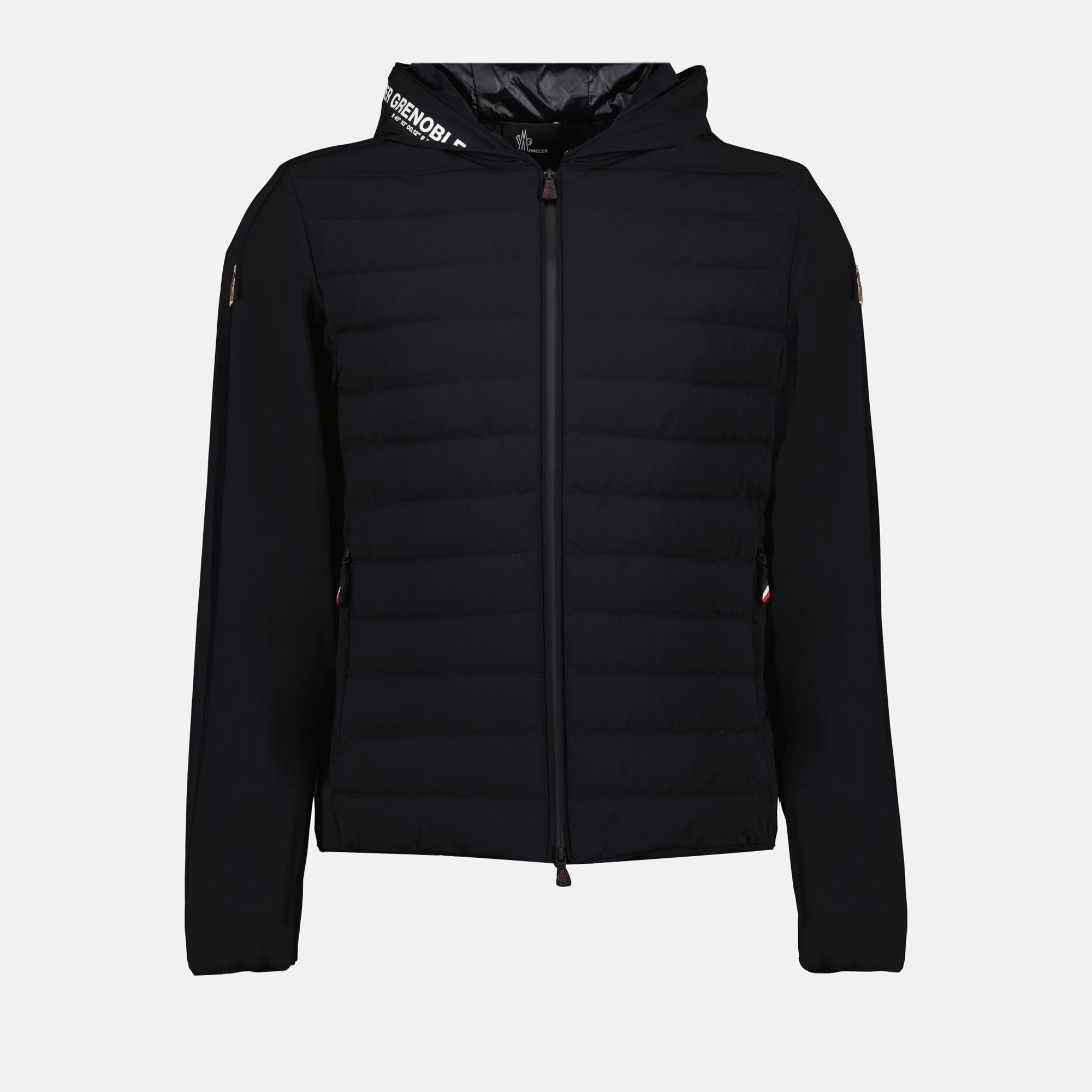 Vestes Veste bi-matière Moncler Grenoble Noir Homme