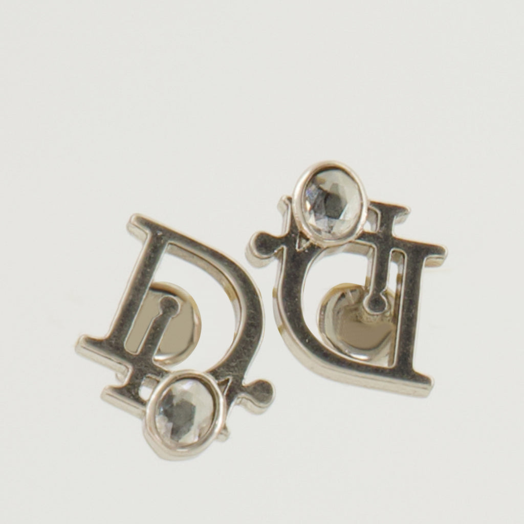 Bijoux ディオール オブリーク ピアス Dior Argenté Femme