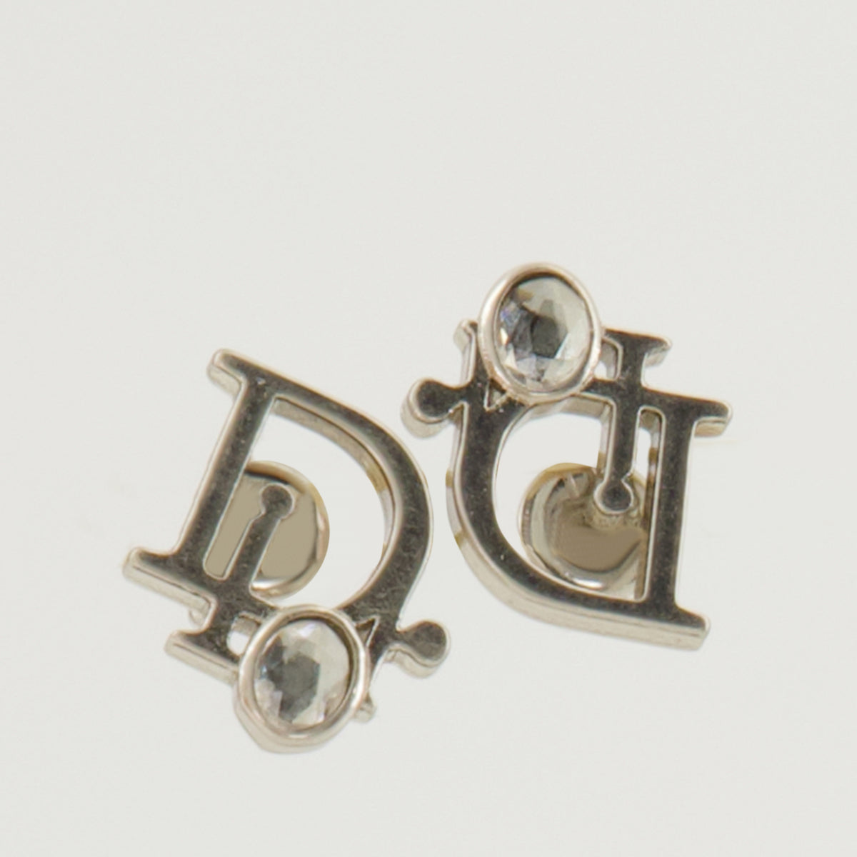 Bijoux ディオール オブリーク ピアス Dior Argenté Femme