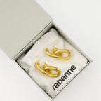 Schmuck Link XL Ohrringe Rabanne Gold Femme
