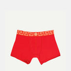 Sous-vêtements et homewear Boxer Medusa long Versace Rouge Homme