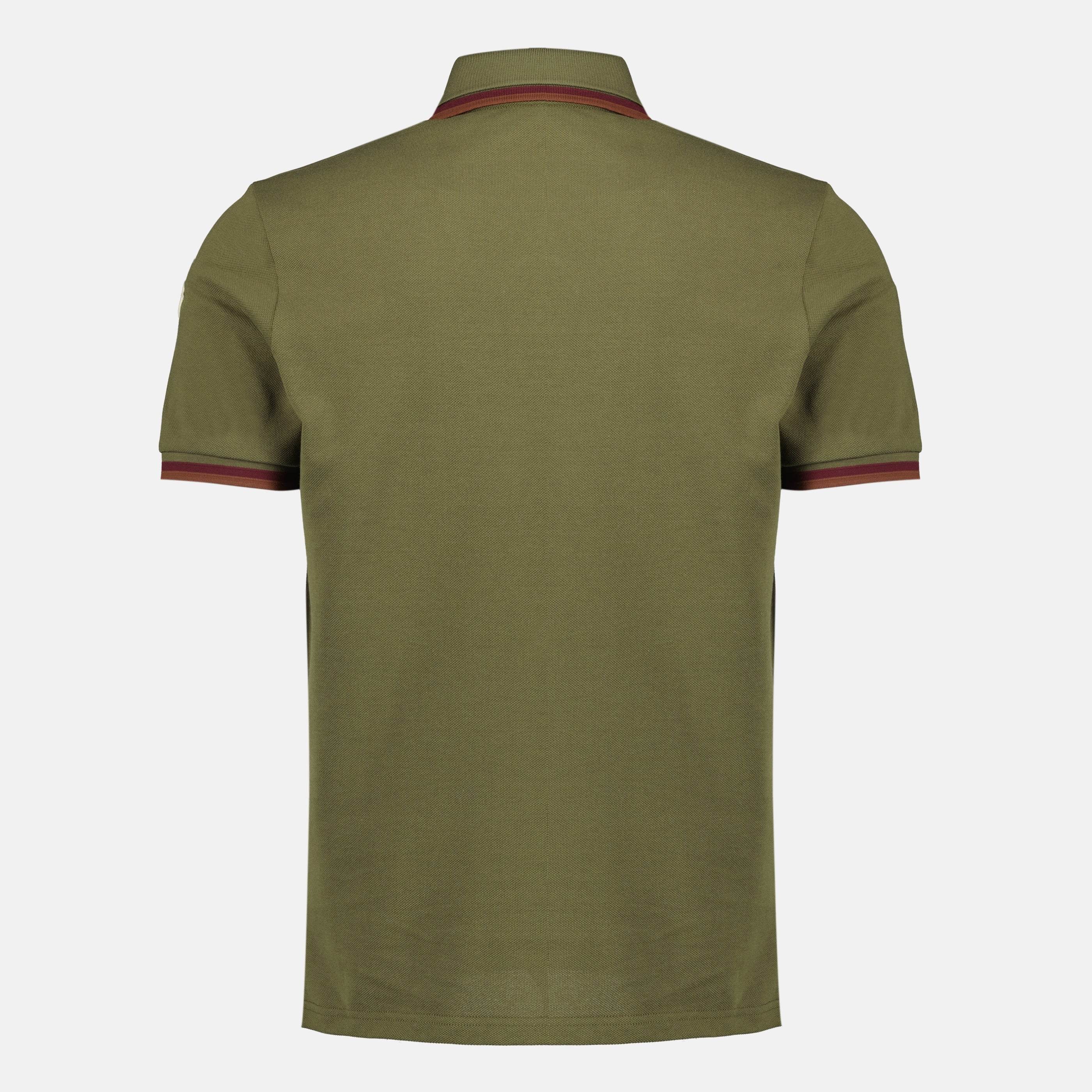 Polos カーキコットンピケポロ Moncler Kaki Homme