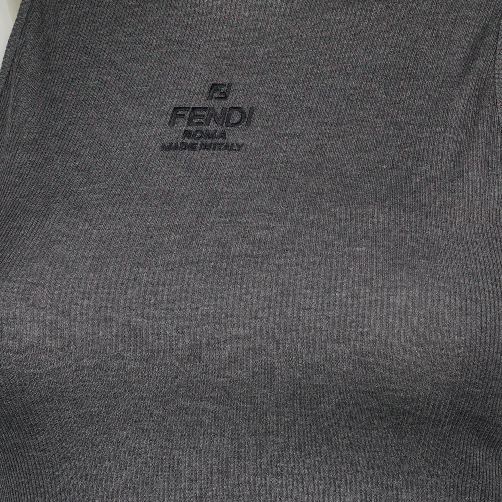 トップス Top sans manches Fendi グレー Femme