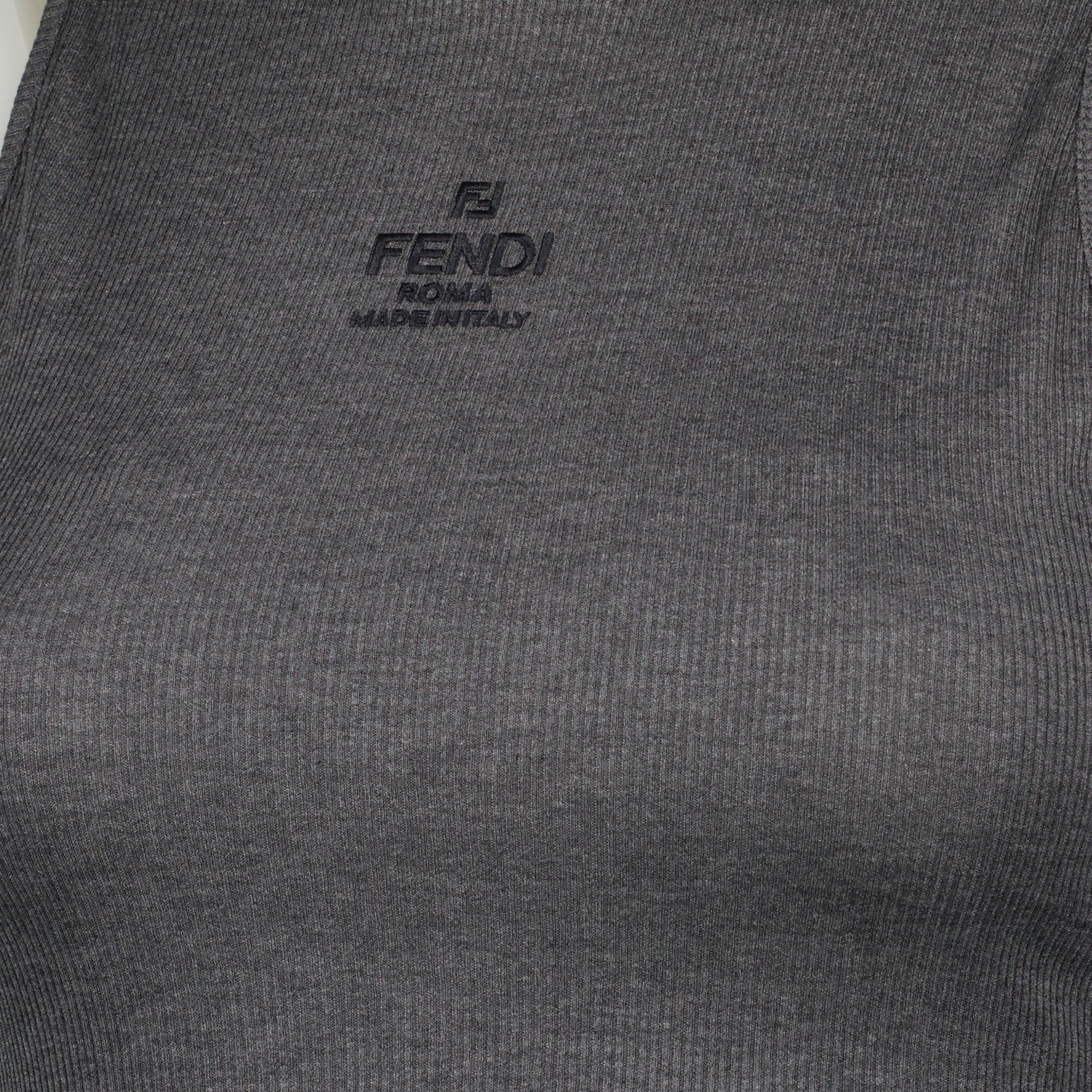 トップス Top sans manches Fendi グレー Femme