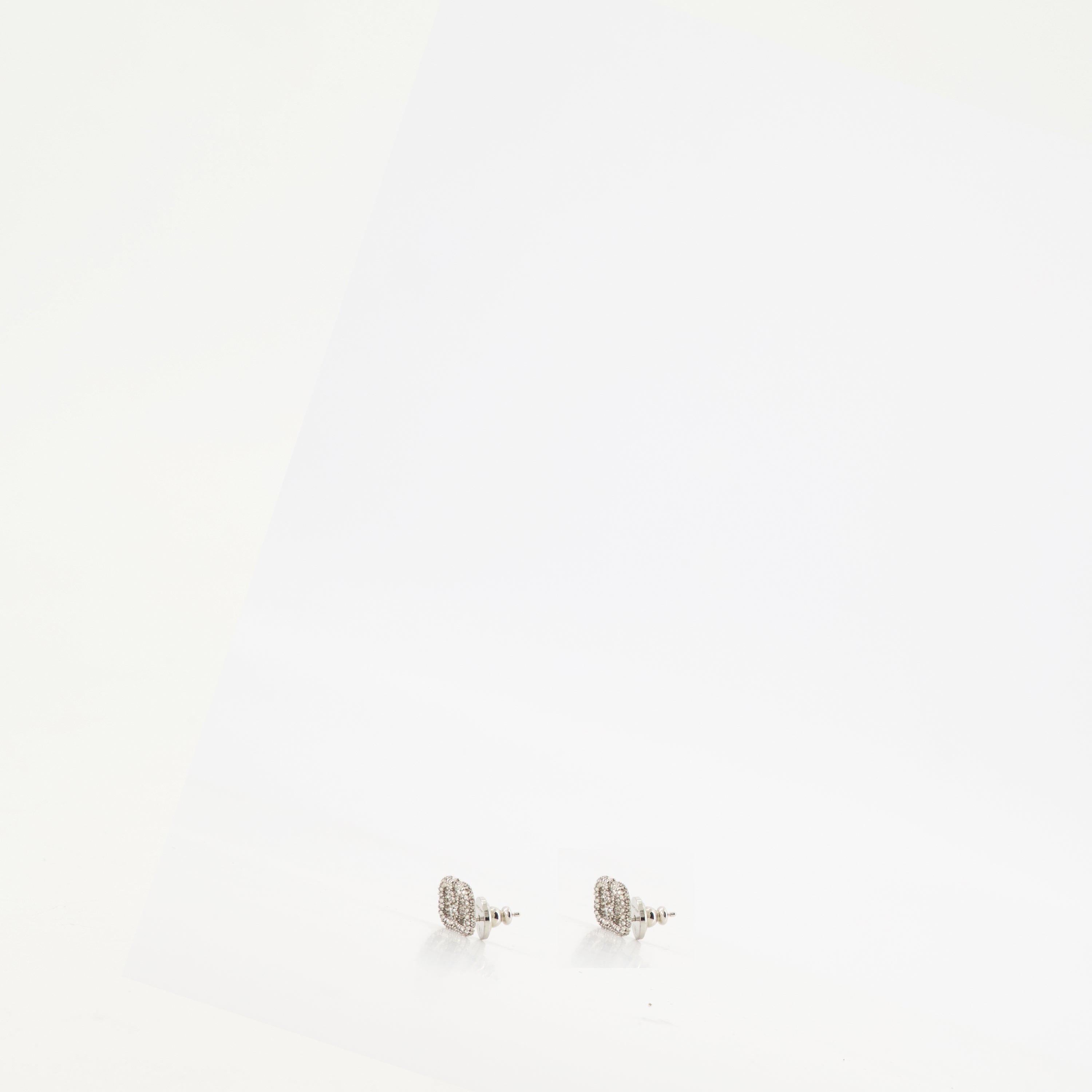 Bijoux Boucles d'oreilles VLogo Valentino Garavani Argenté Femme