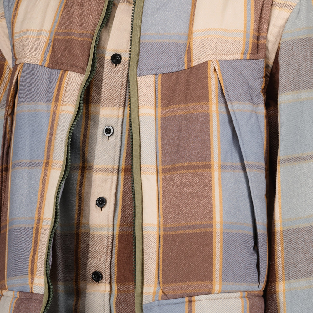 Giacche Camicia a Quadri Sacai Multicolore Homme