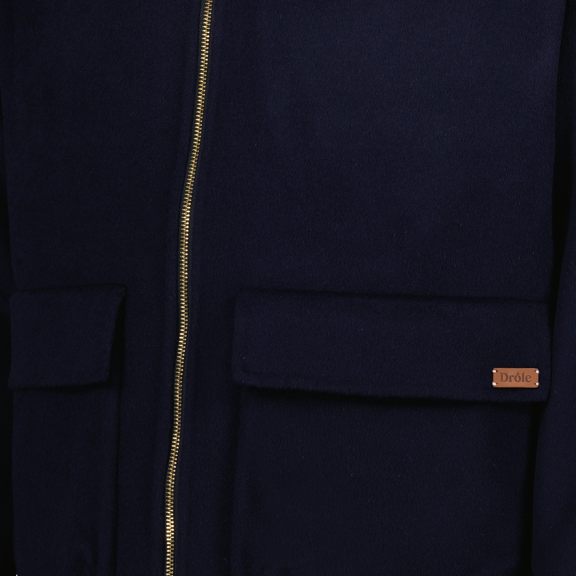 Jaquetas Casaco com Capuz Drole De Monsieur Azul escuro Homme