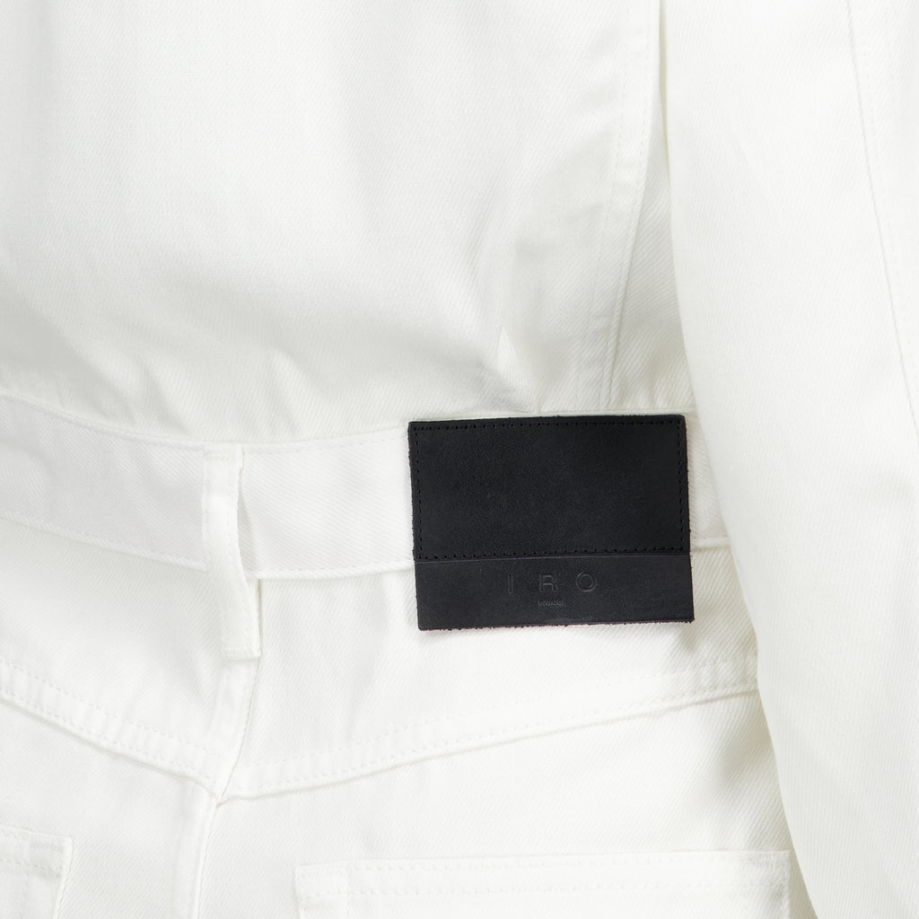 Combinaisons et ensembles Completo in denim bianco Iro Blanc Femme