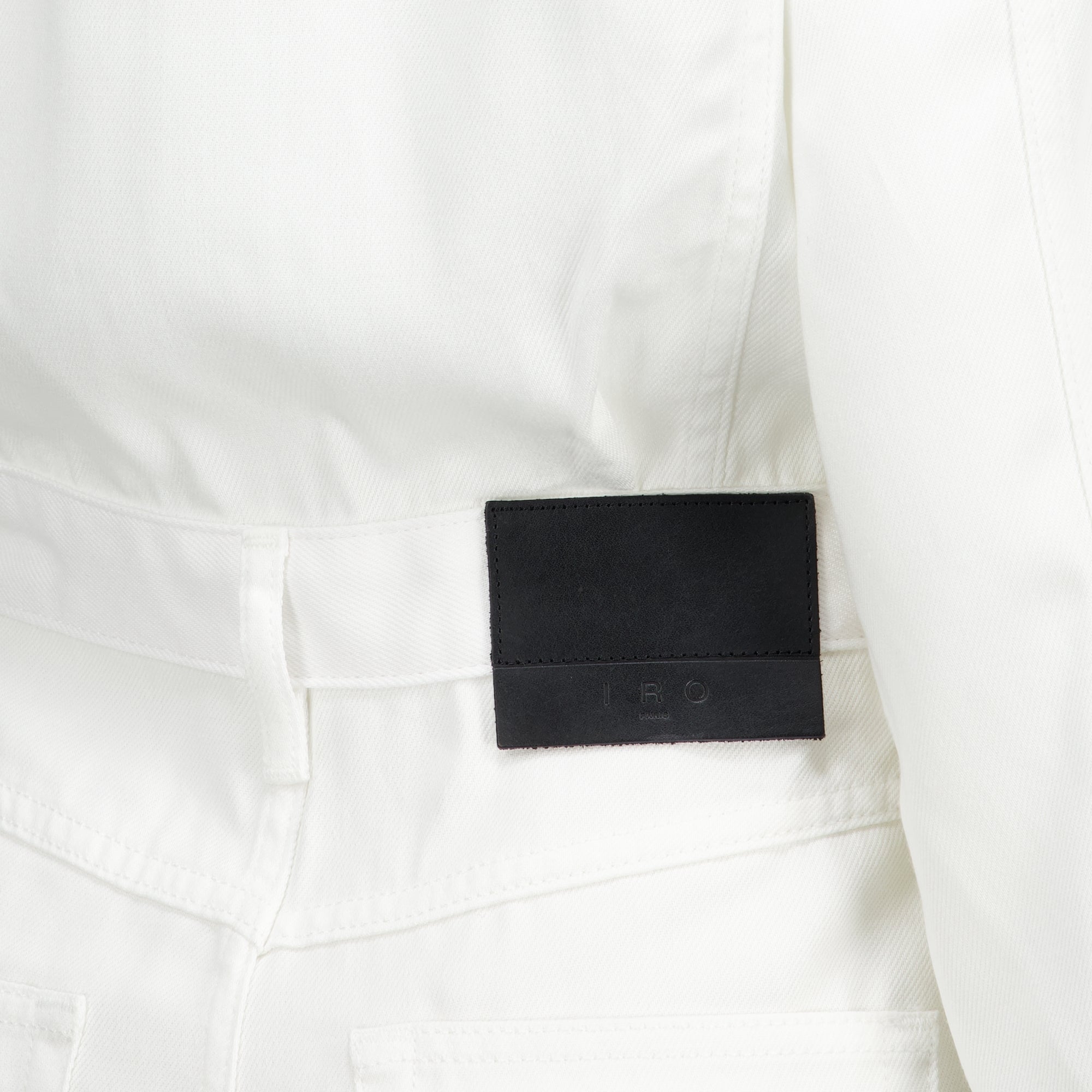 Combinaisons et ensembles Weißer Jeans-Overall Iro Blanc Femme