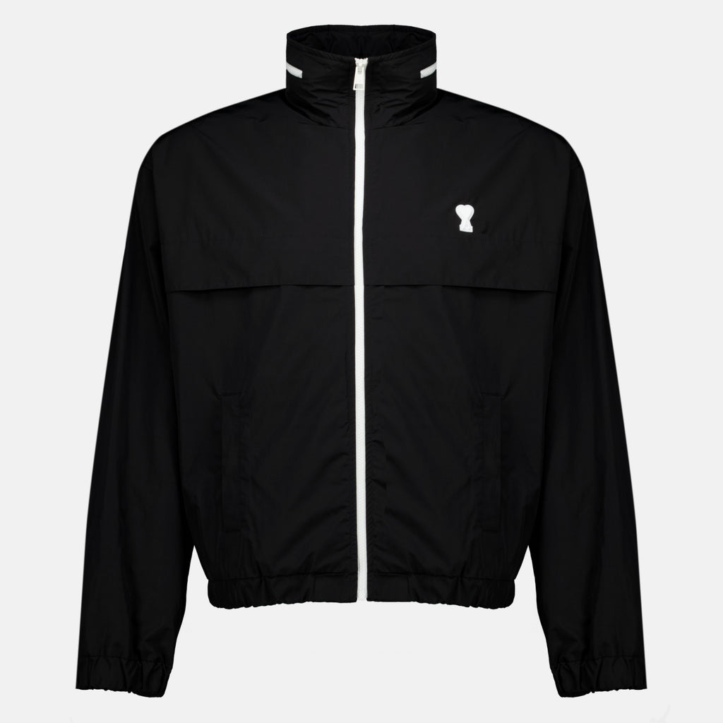 Vestes Coupe vent AMI de coeur noir Ami PARIS Noir Homme