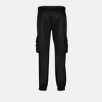 Pantalones Pantalon cargo en Re-Nylon Prada Negro Homme