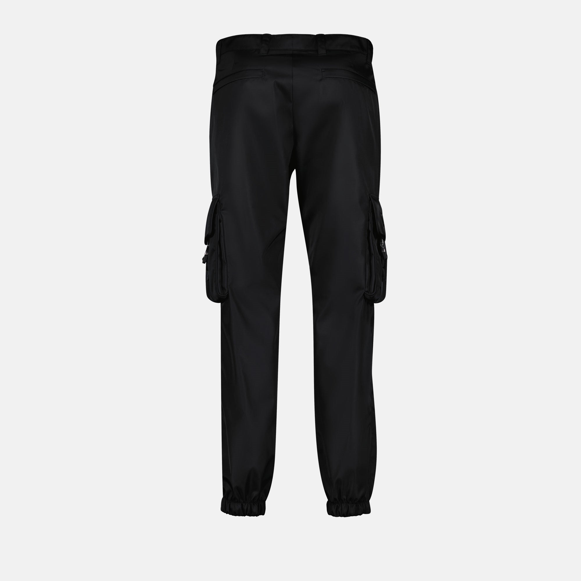 Pantalones Pantalon cargo en Re-Nylon Prada Negro Homme