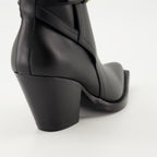 Stivaletti Stivali alla caviglia Medusa '95 Versace Nero Femme