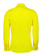 Chemises V 0205 2036 1033 fantasy print yellow Moschino Jaune Homme