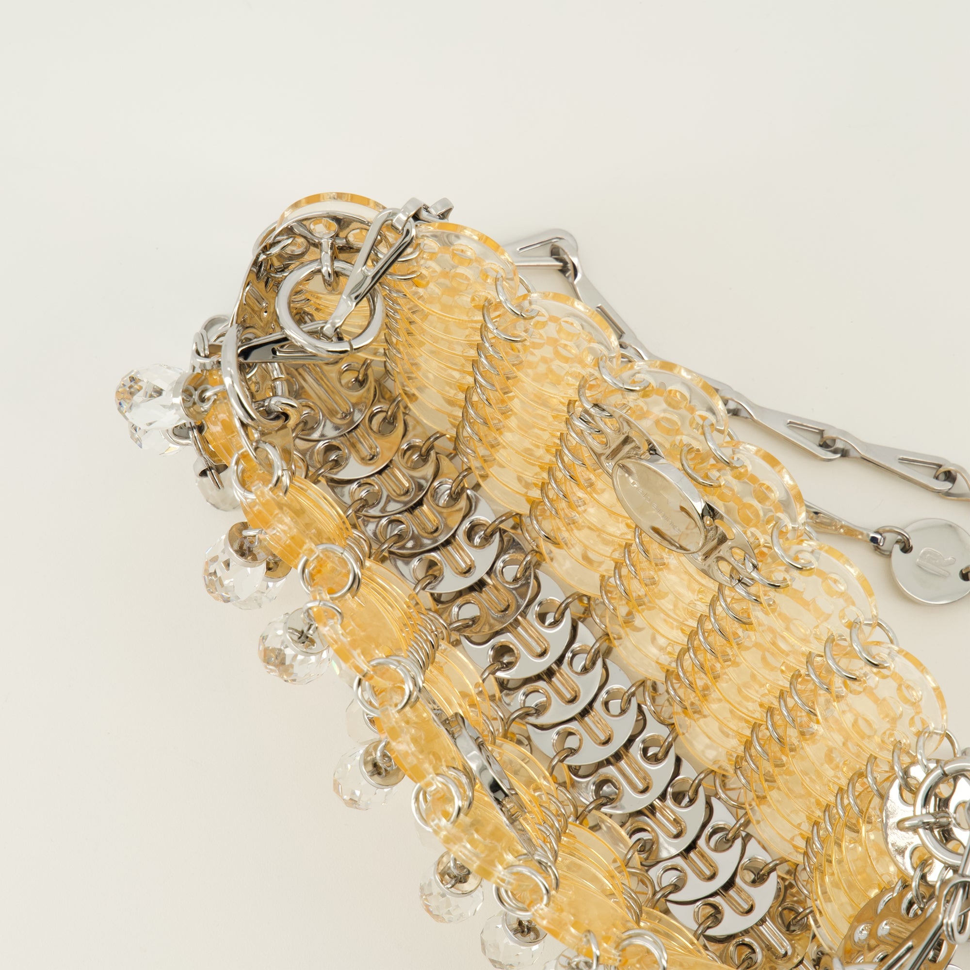 Image de l'article Sac 1969 nano avec cristaux doré de la marque Rabanne pour Femme - Saison Printemps-Été 2026 - Vue détaillée_3