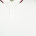 폴로 셔츠 Polo à logo Moncler 하얀색 Homme