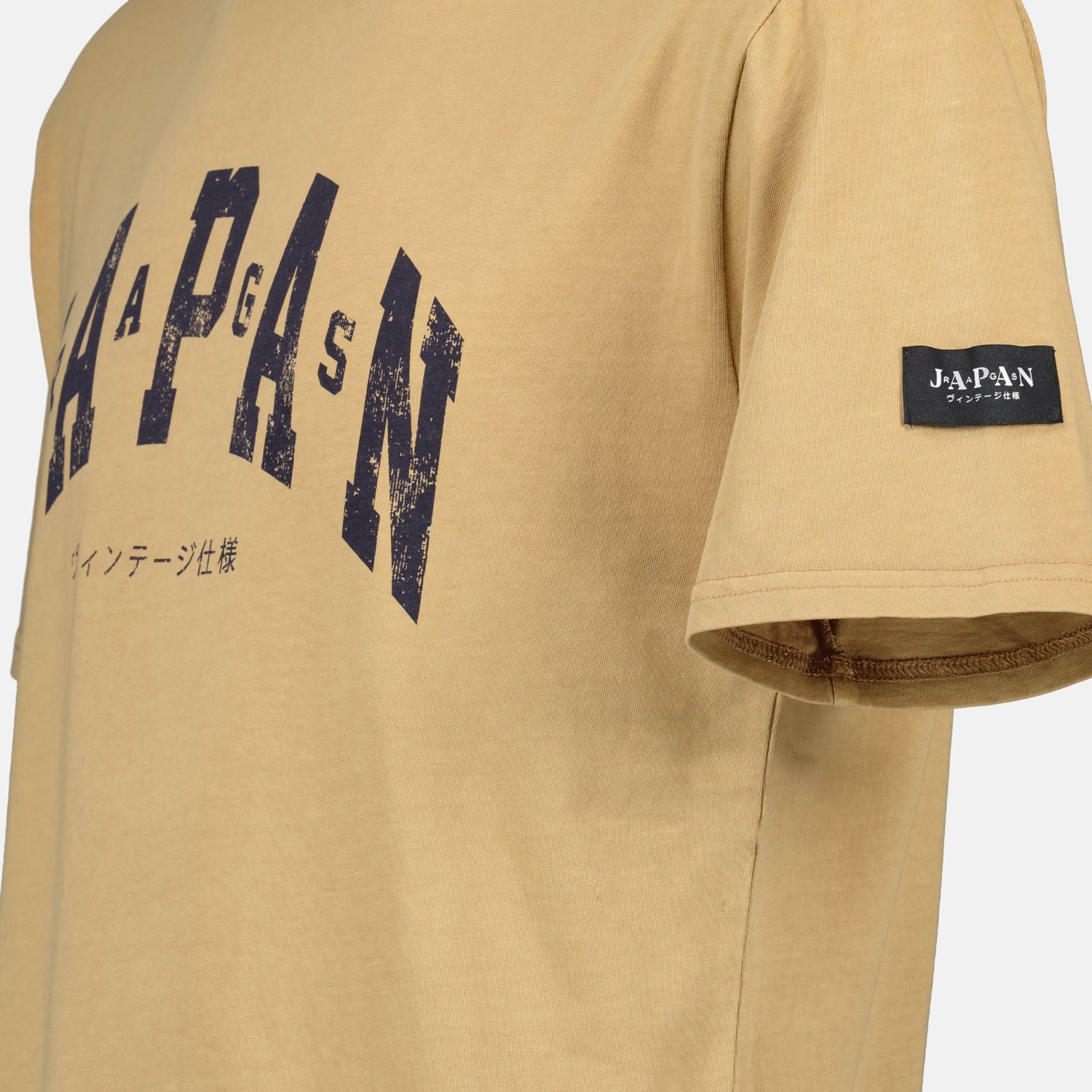 T-shirt T-shirt Seiya Japan Rag Beige Homme