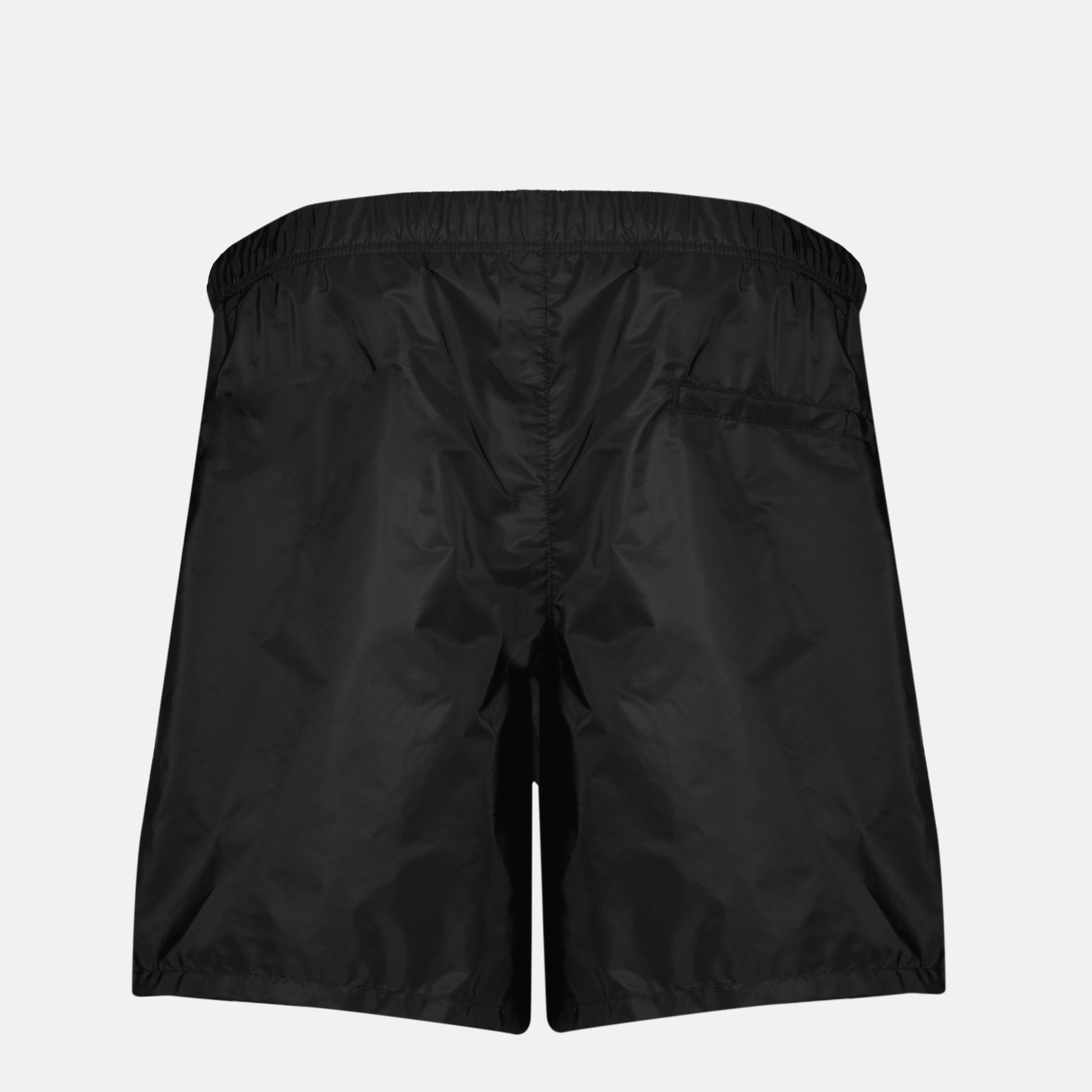 Image de l'article Maillot de bain en Re-Nylon noir de la marque Prada pour Homme - Saison Printemps-Été 2026 - Vue de Dos