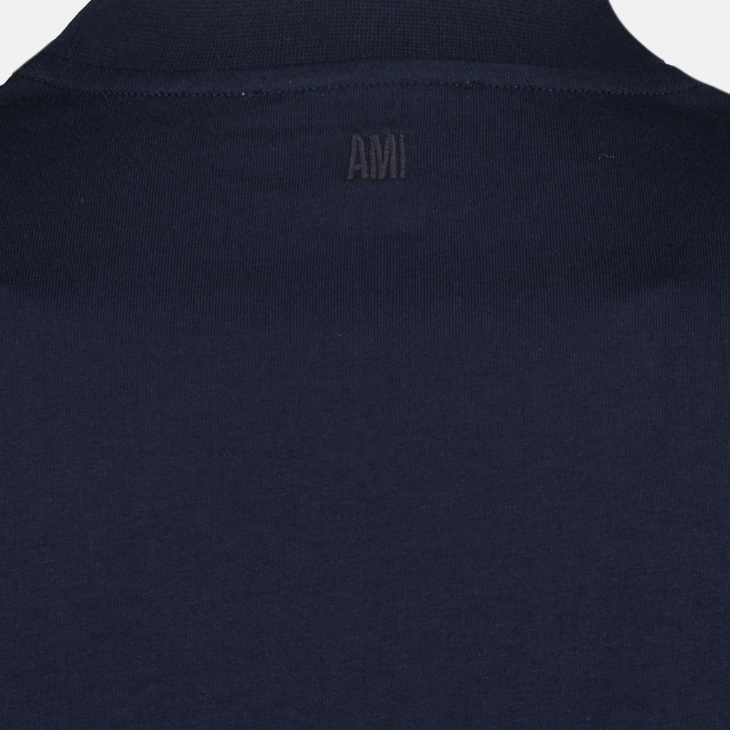T-shirt T-shirt Ami de coeur Ami PARIS Blu scuro Unisex