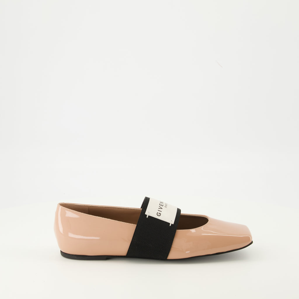 Image de l'article Ballerines Sliced Square de la marque Givenchy pour Femme - Saison Automne-Hiver 2025 - Vue latérale droite