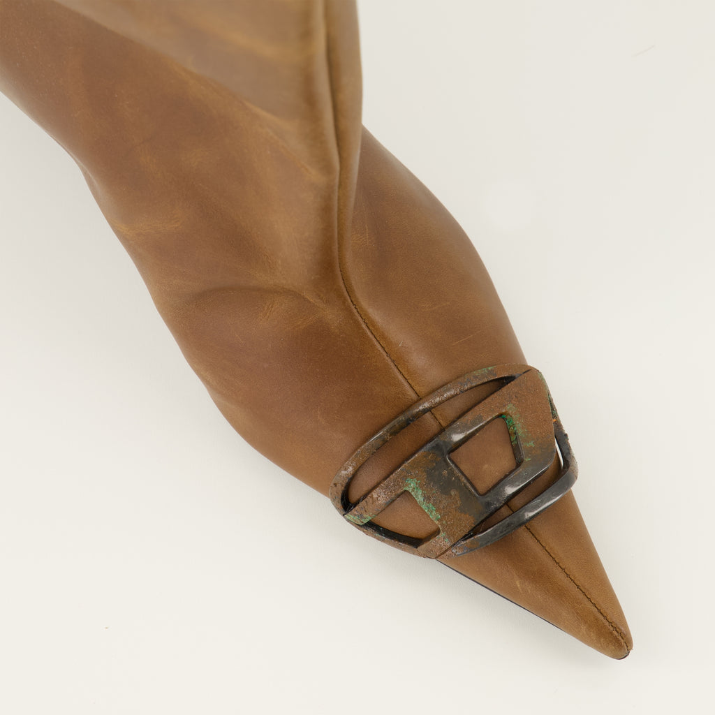 Image de l'article Bottes D-Venus de la marque Diesel pour Femme - Saison Automne-Hiver 2025 - Vue détaillée de haut