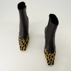 Image of the Khaite Women's Nevada Boots - Fall-Winter 2025 Season - Top View of the Pair of Shoes