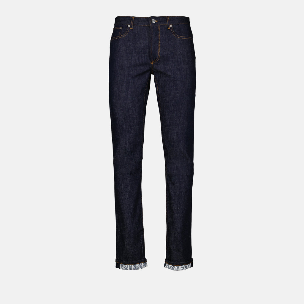 Pantalones Jean slim Oblique Dior Azul Homme