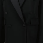 Chaquetas Chaqueta Blazer Saint Laurent Negro Femme
