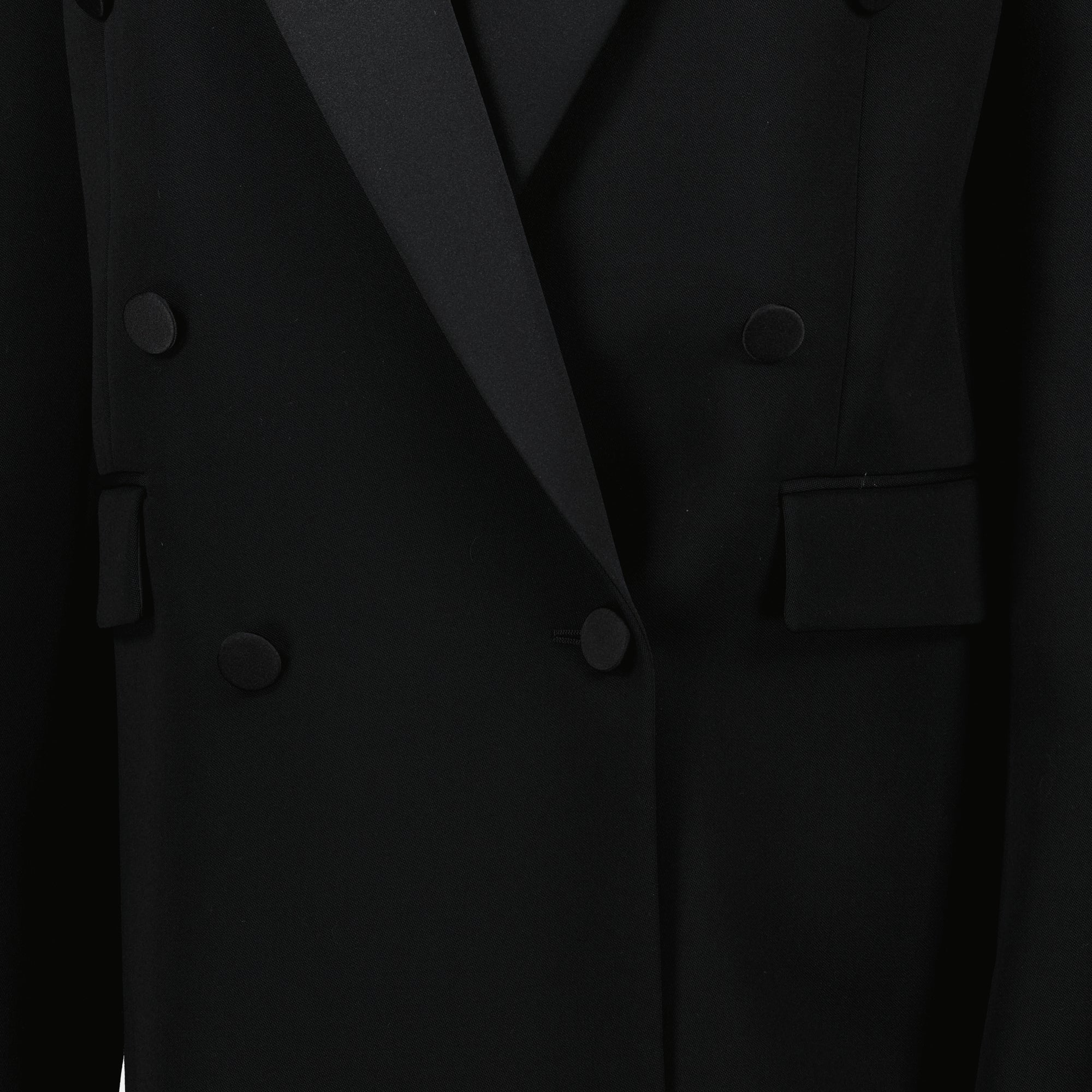 Vestes Veste blazer Saint Laurent Noir Femme