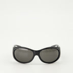 Occhiali Occhiali da sole neri Courrèges Nero Femme