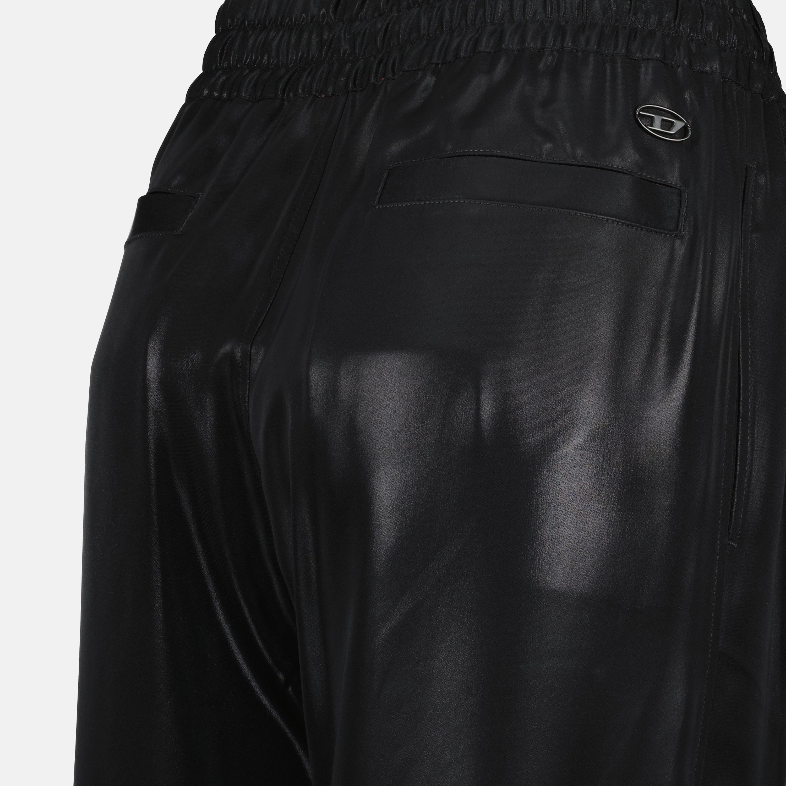 Hosen Schwarze P-Dreyer Hose Diesel Schwarz Femme