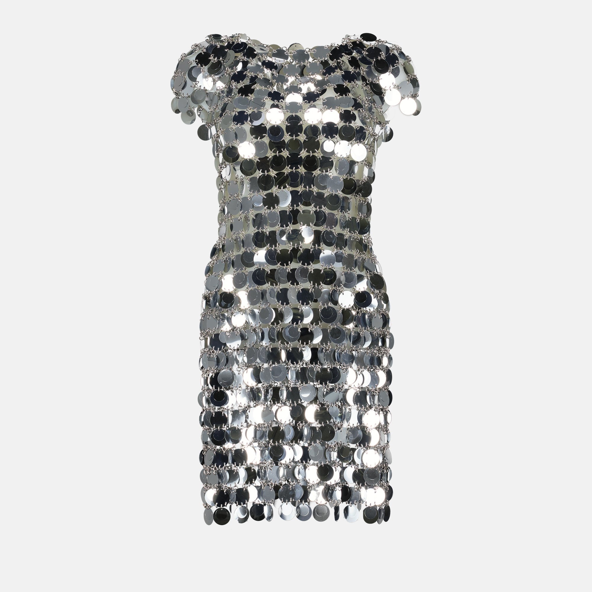 Image de l'article Robe Sparkle de la marque Rabanne pour Femme - Saison Automne-Hiver 2025 - Vue de Face