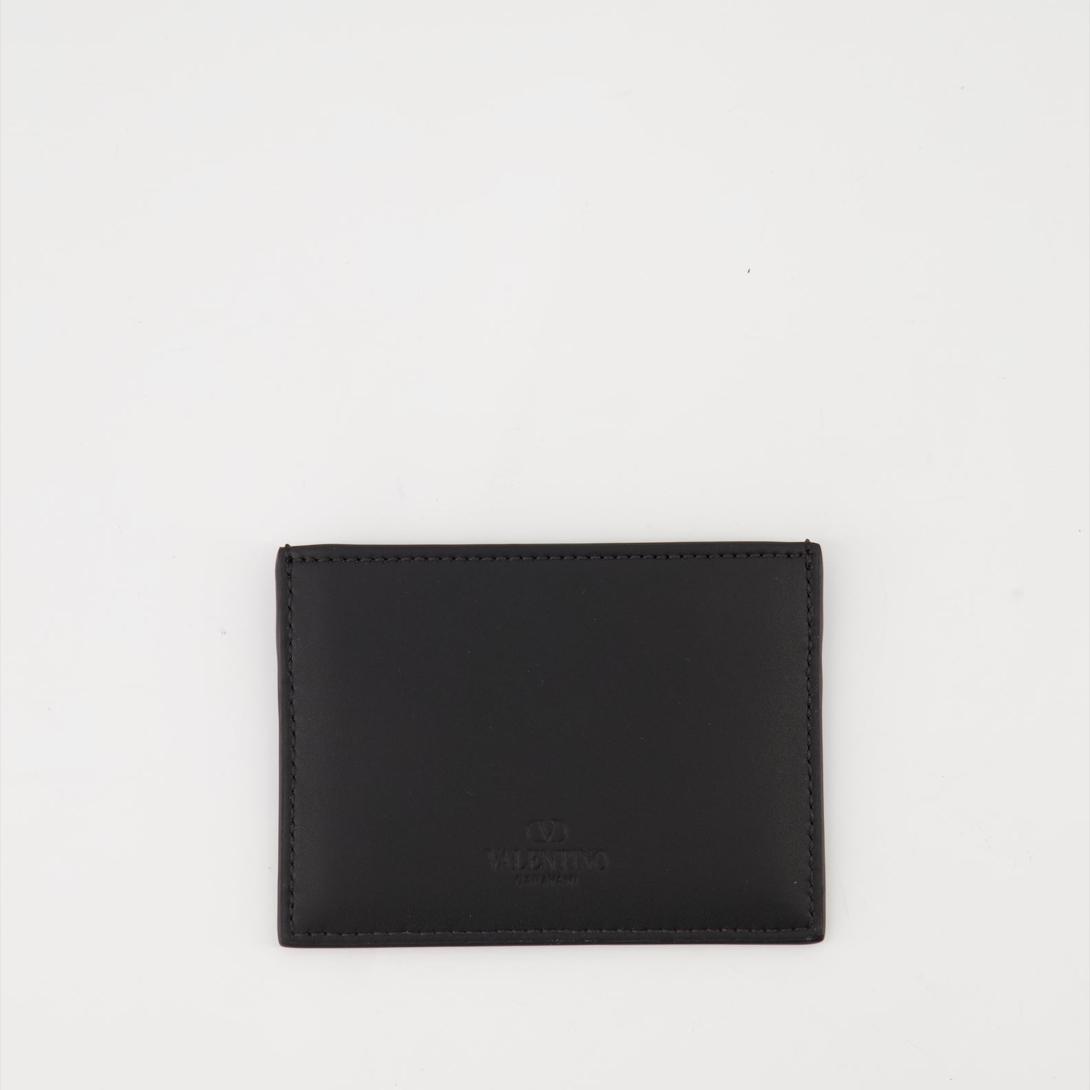 Pequeños artículos de cuero VLTN Porta Tarjetas Valentino Garavani Negro Homme