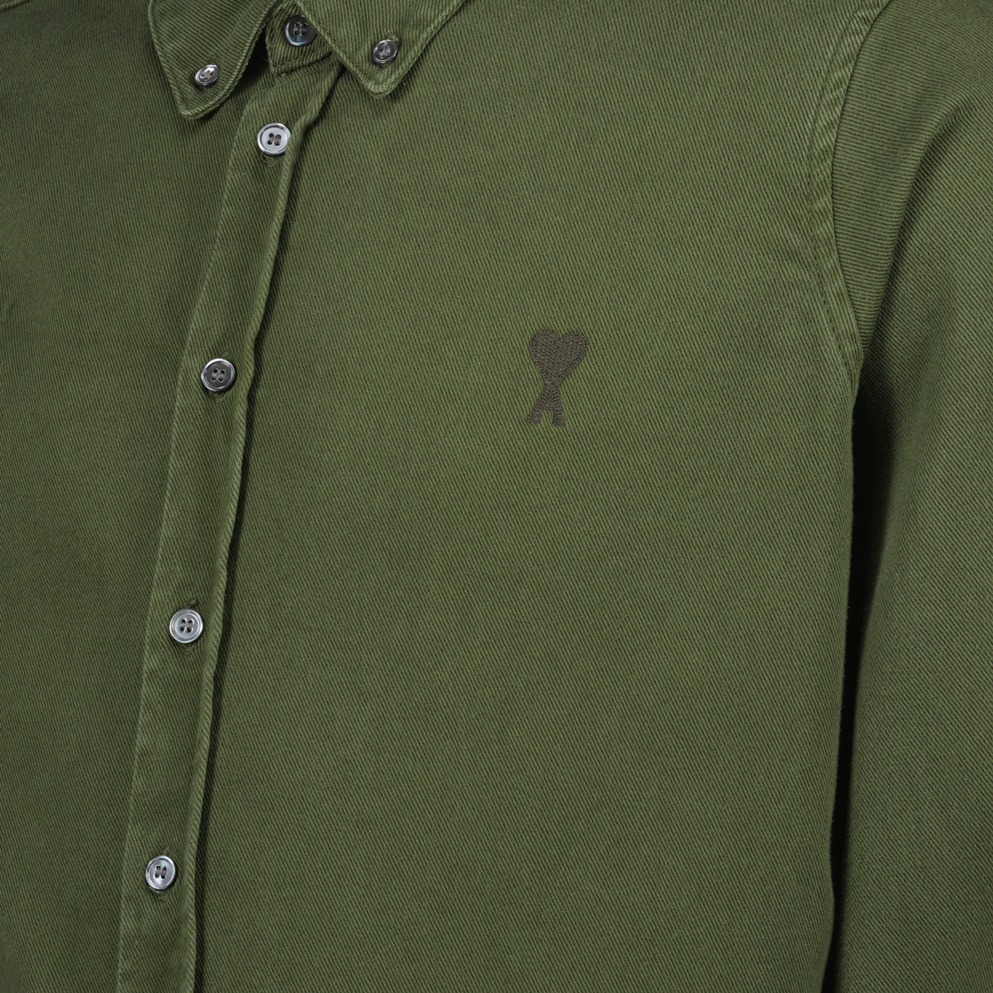 Camisas Camisa Ami de Coeur Ami PARIS Caqui Unisexo