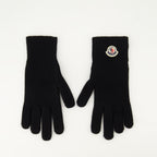 Écharpes, foulards et gants Gants en laine Moncler Noir Homme