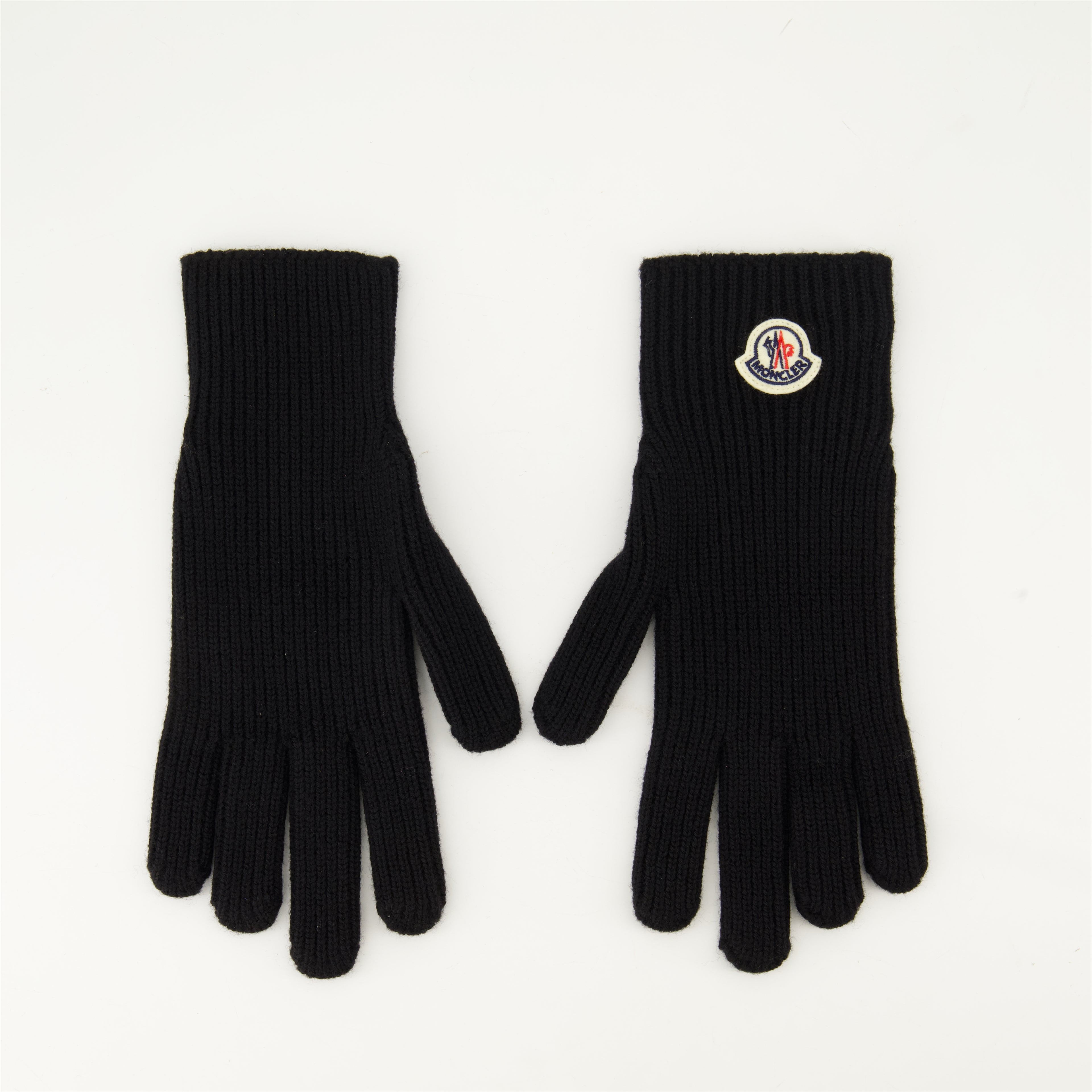 Écharpes, foulards et gants Gants en laine Moncler Noir Homme