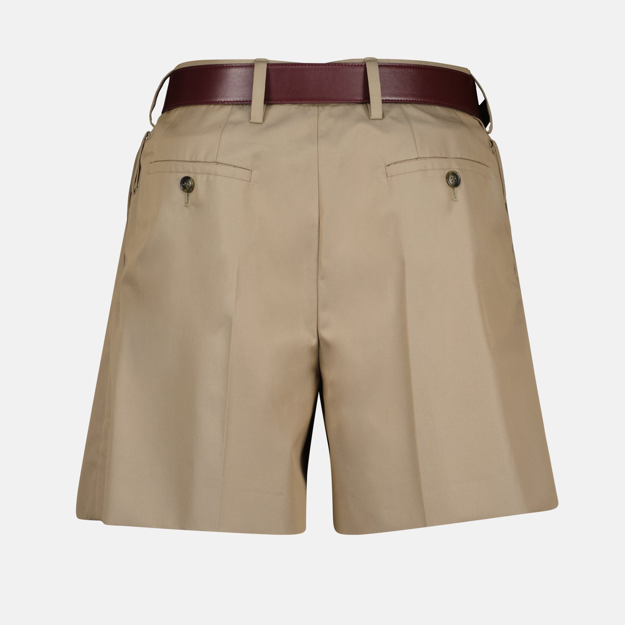 Shorts Short chino Prada Beige Femme
