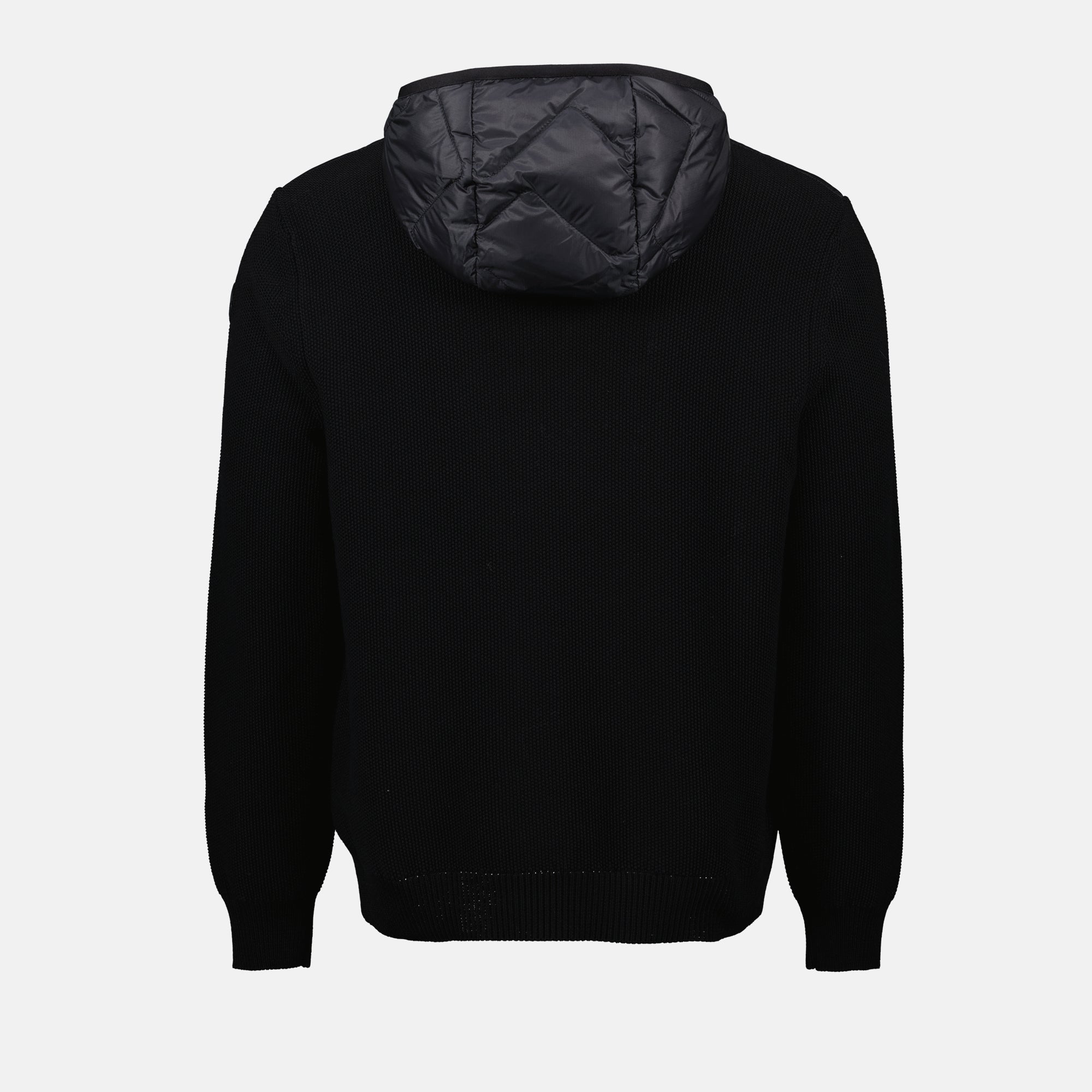 Jaquetas Casaco Matelassé Bicolor Moncler Preto Homme