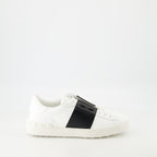 Sneakers Baskets Open Valentino Garavani Bianco Homme