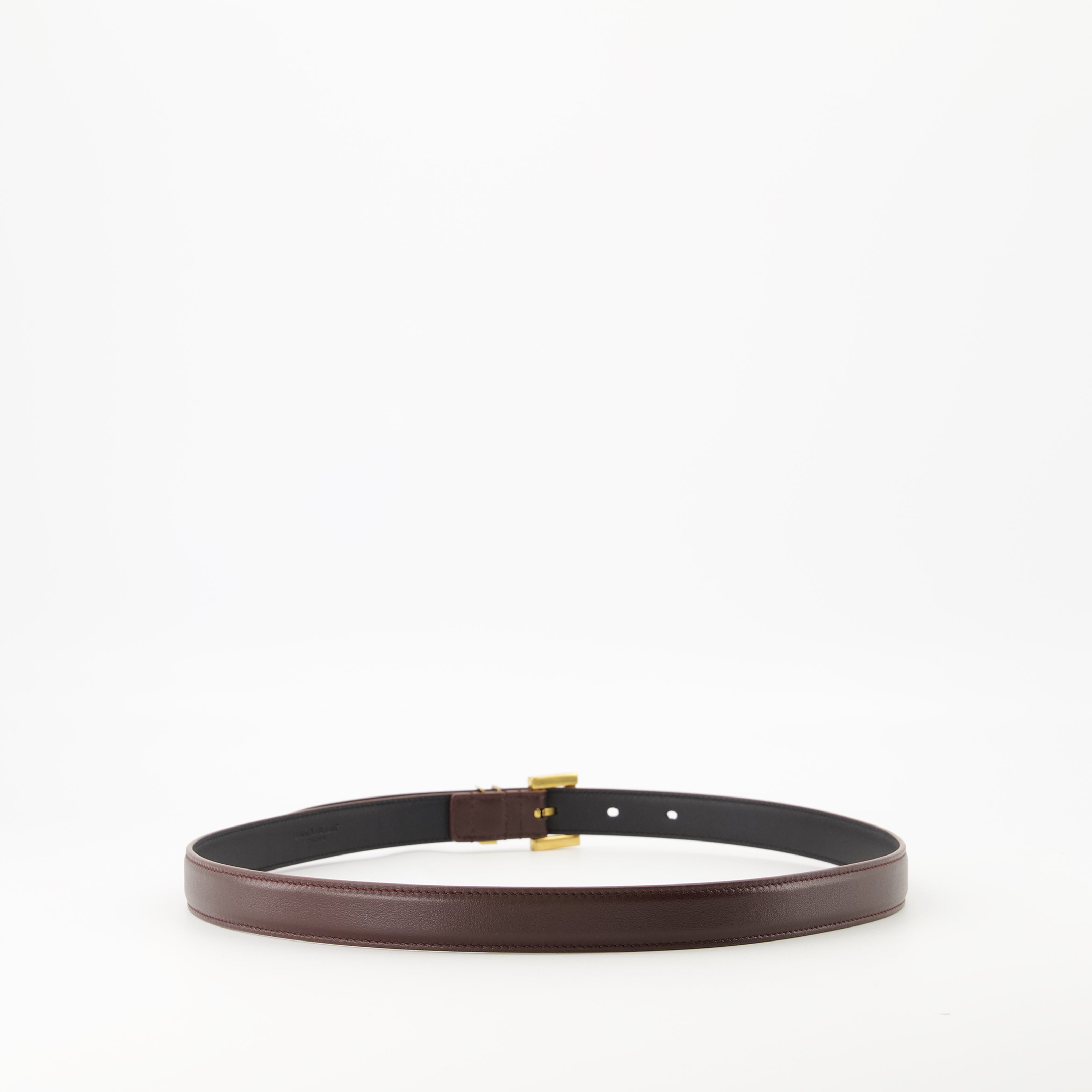 Belts Cassandre Belt Saint Laurent Bordeaux Femme