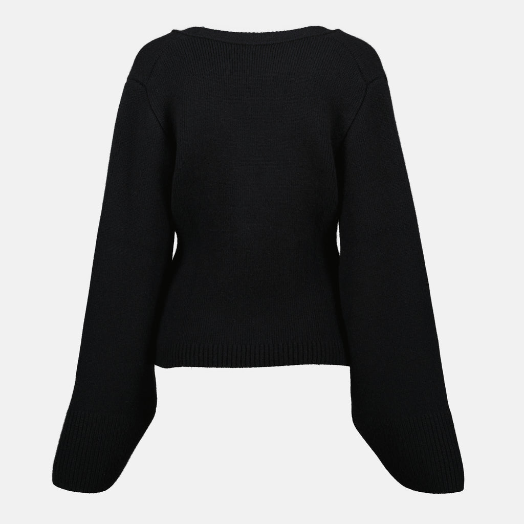 Image de l'article Cardigan Scarlet de la marque Khaite pour Femme - Saison Automne-Hiver 2025 - Vue détaillée_2