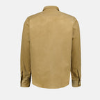 Camisas Chemise Ami de coeur en velours Ami PARIS Beige Unisexo