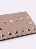 Piccola pelletteria VW2P0486VSH p45 poudre Valentino Garavani Beige Femme