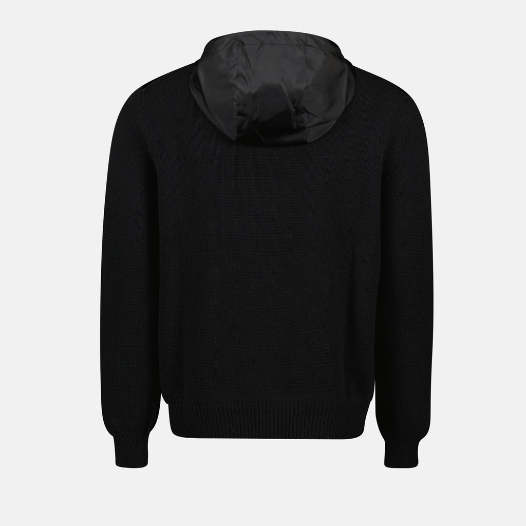 Jacken Veste bi-matière Prada Schwarz Homme