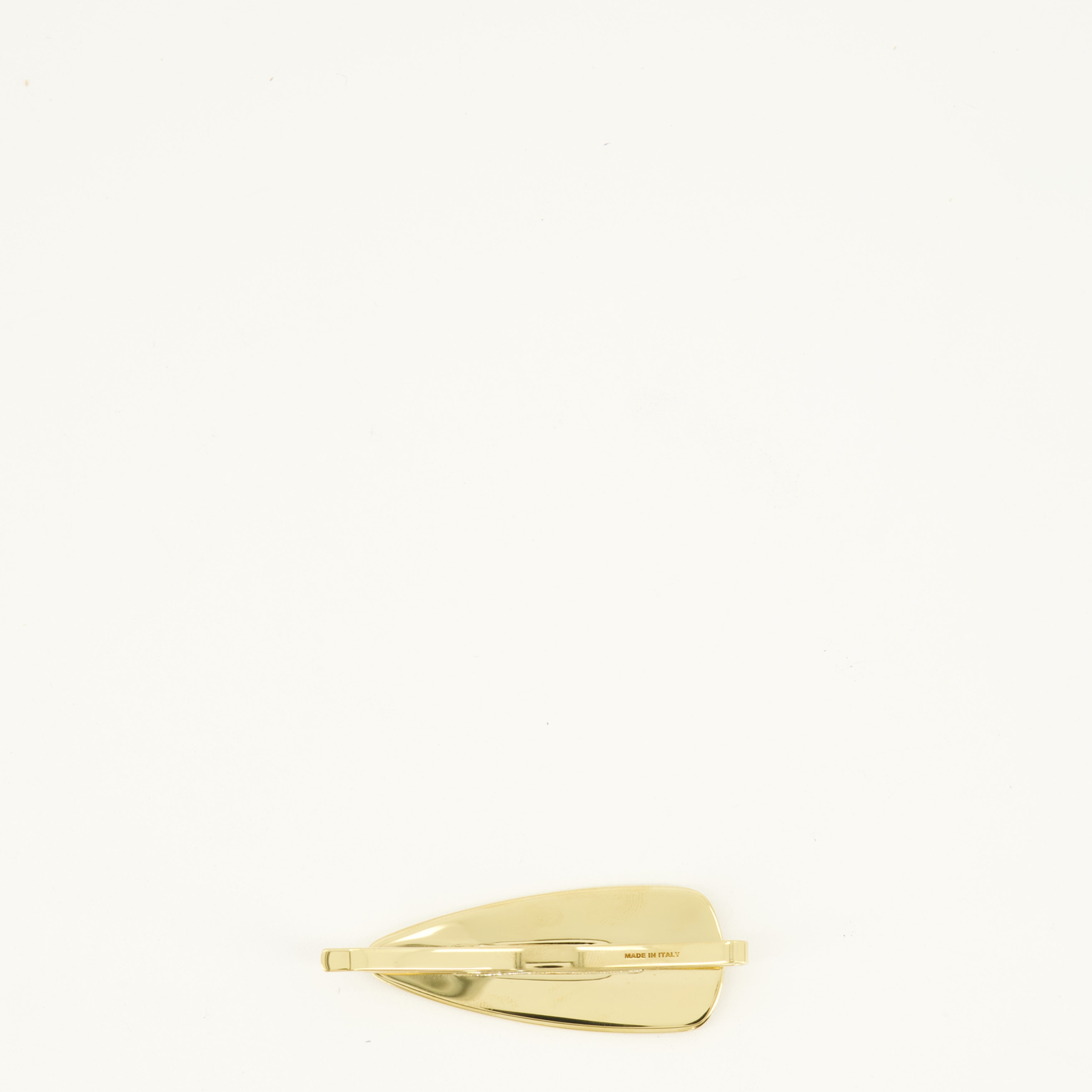 Chapeaux, casquettes et bonnets Weißer emaillierter Metallhaarklammer Miu Miu Blanc Femme