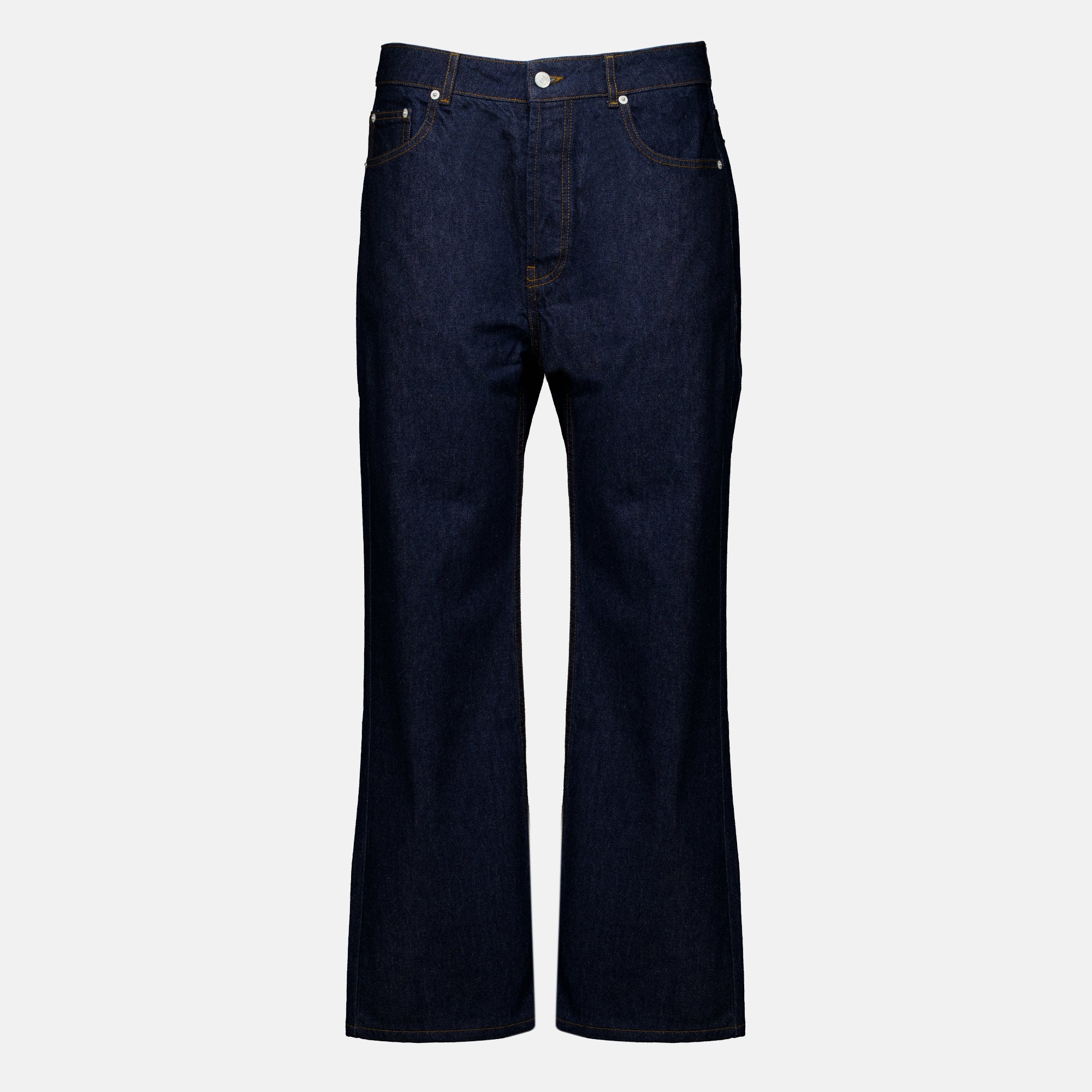 Pantalons Jeans de Denim Azul Escuro Officine Générale Bleu foncé Homme