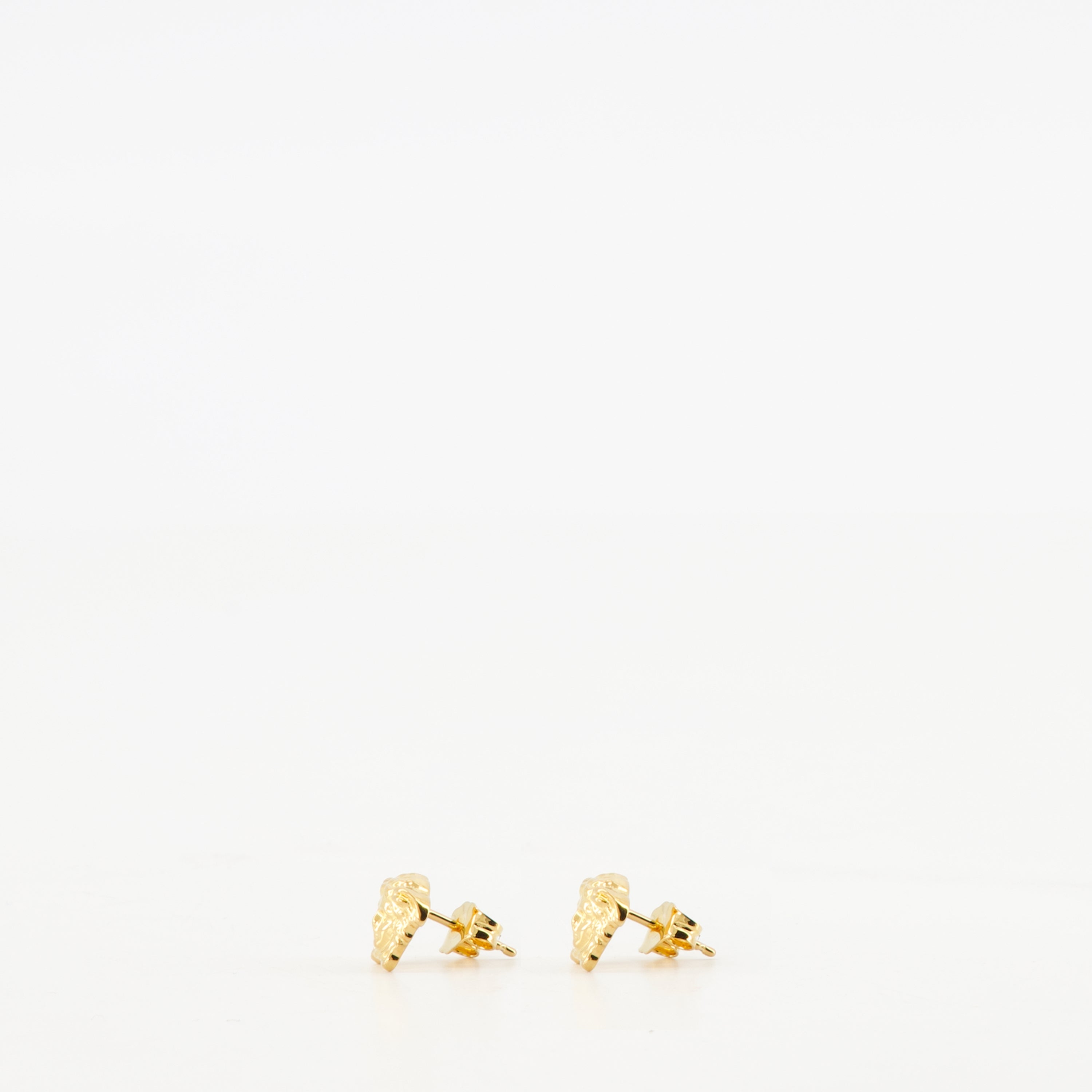 Bijoux Boucles d'oreilles Medusa Versace Doré Femme