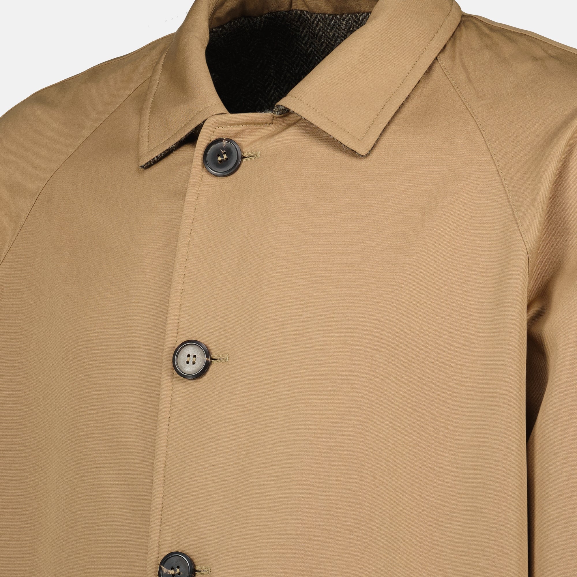 Image de l'article Manteau réversible beige de la marque Prada pour Homme - Saison Printemps-Été 2026 - Vue détaillée_3